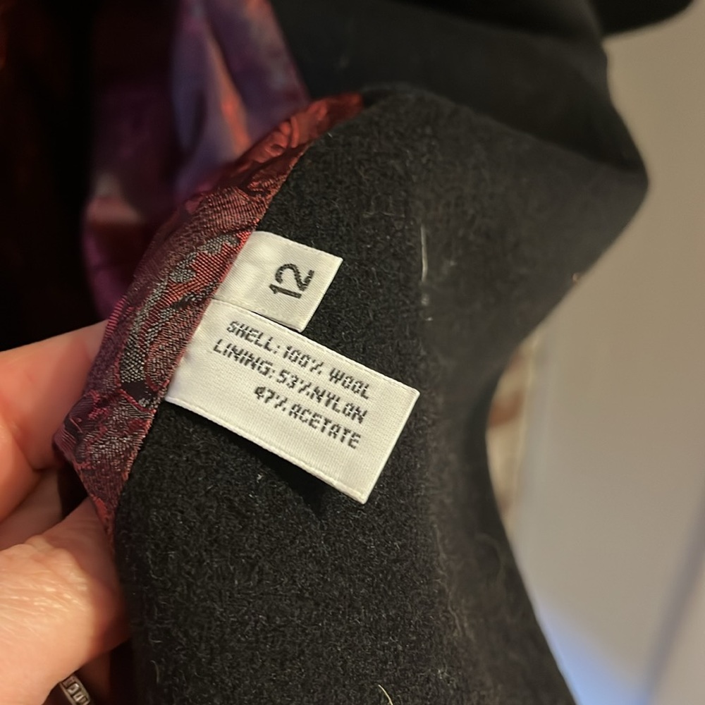 FORECASTER Long Wool Coat - Picture 4 of 5